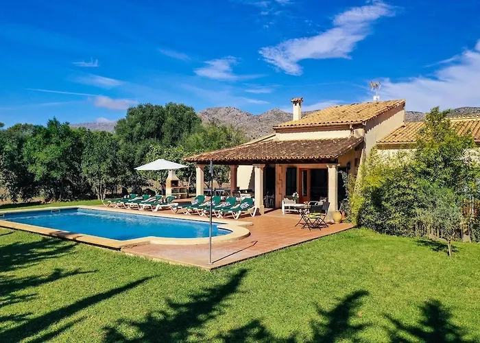 Willa Beautiful For 8 People Close To Pollensa By Renthousing *